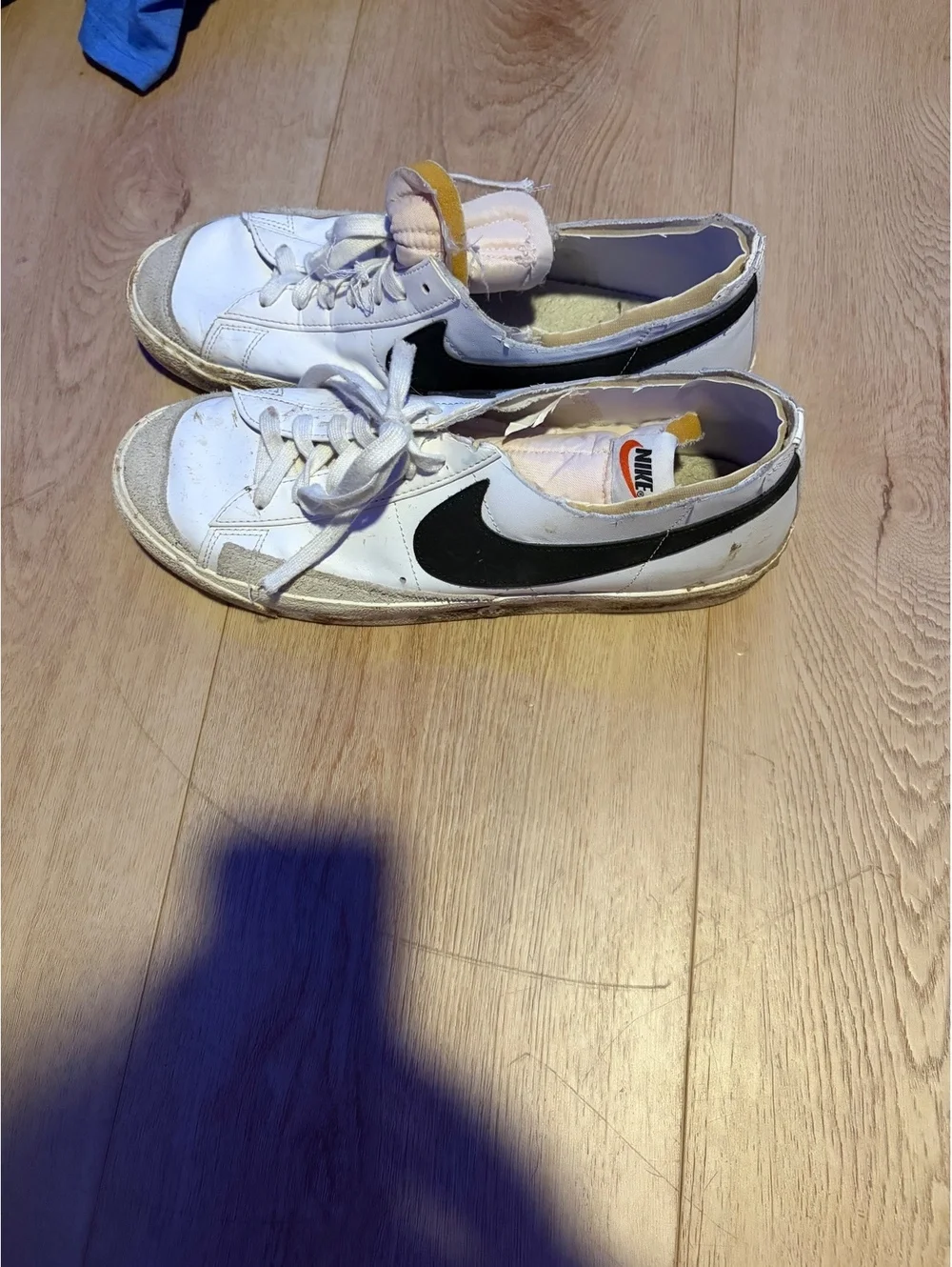 nike blazers size 12.5 cut top